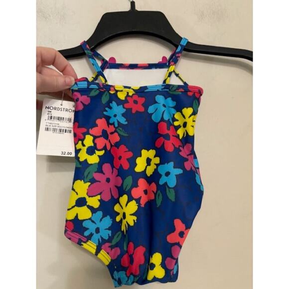 Tucker + Tate Baby Girl Swimsuit Bathing Suit UPF 50 One Piece NWT 6 Months - Picture 3 of 10